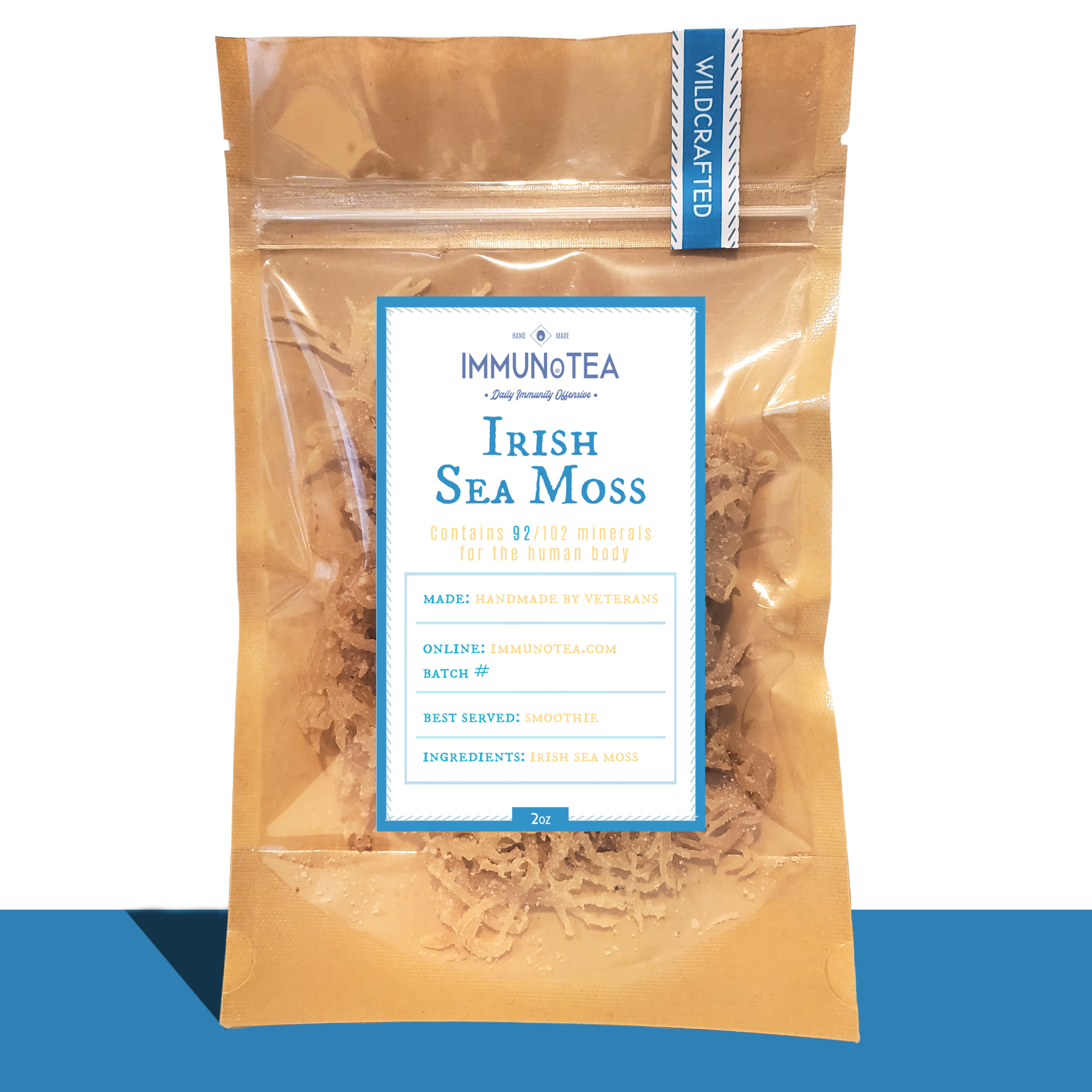 Flavored SEA MOSS GEL 100% Natural Irish Wildcrafted (Choose